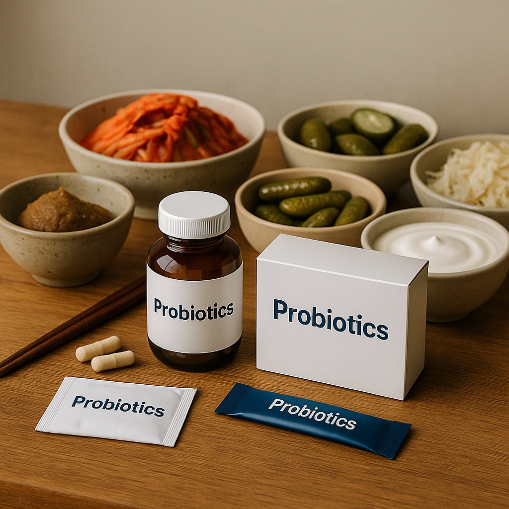 Lactiplantibacillus plantarum sources on a tabletop
